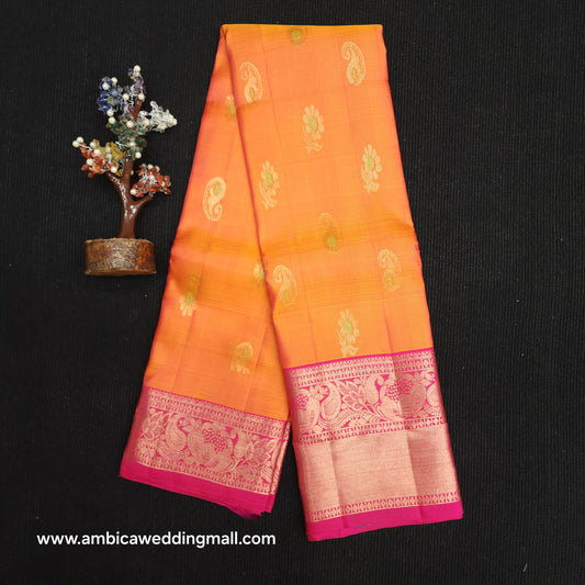 Kanchi Pattu Handloom Butta sarees ✨️