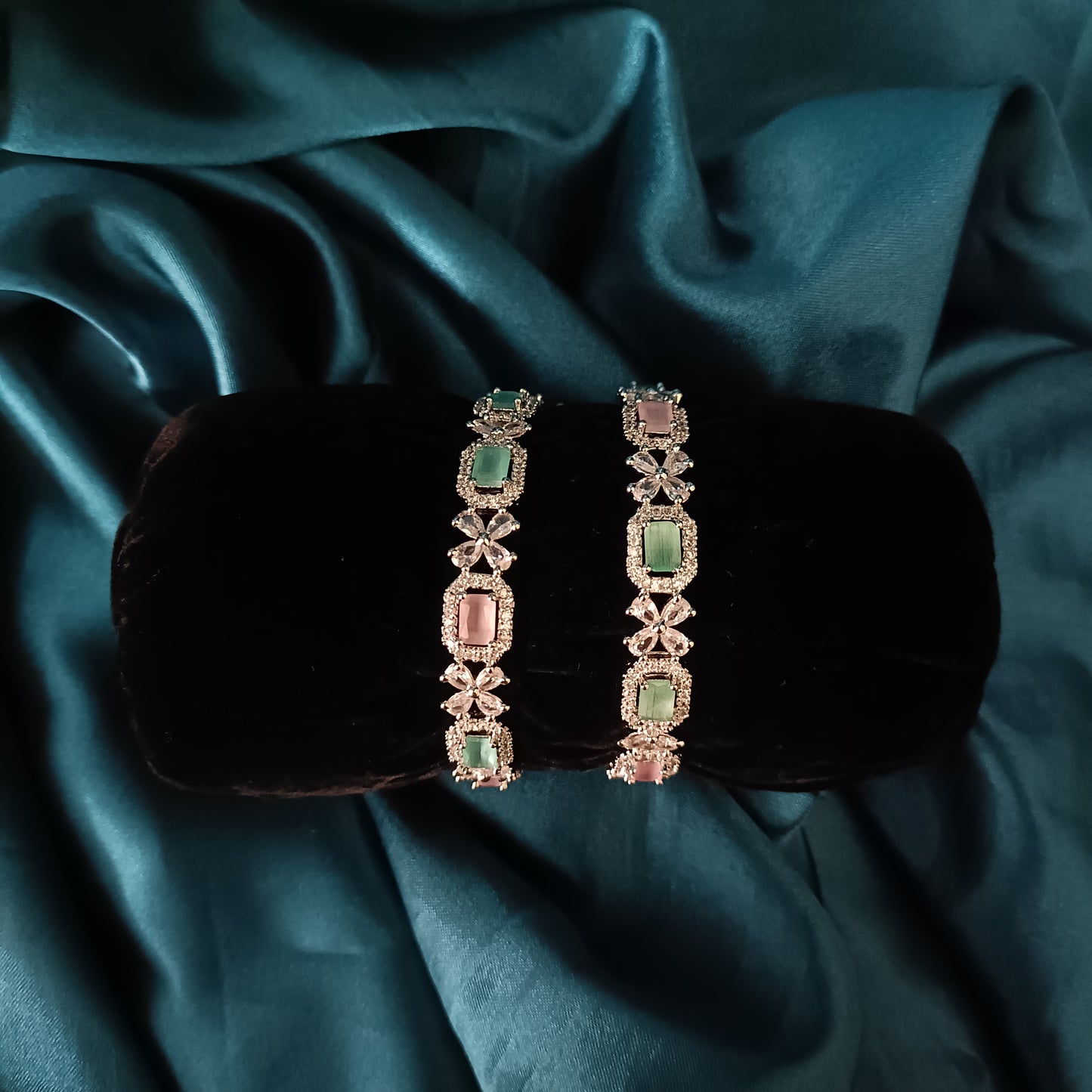 Beautiful AD Zircon Bangles