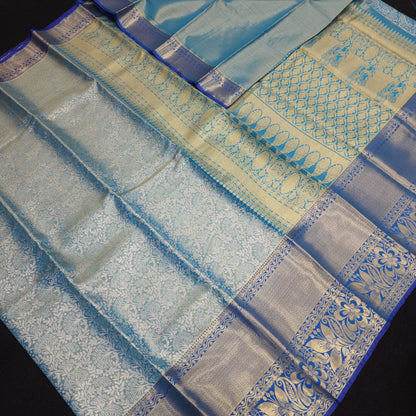 ✨️Kanchi pattu semi one gram gold saree✨️