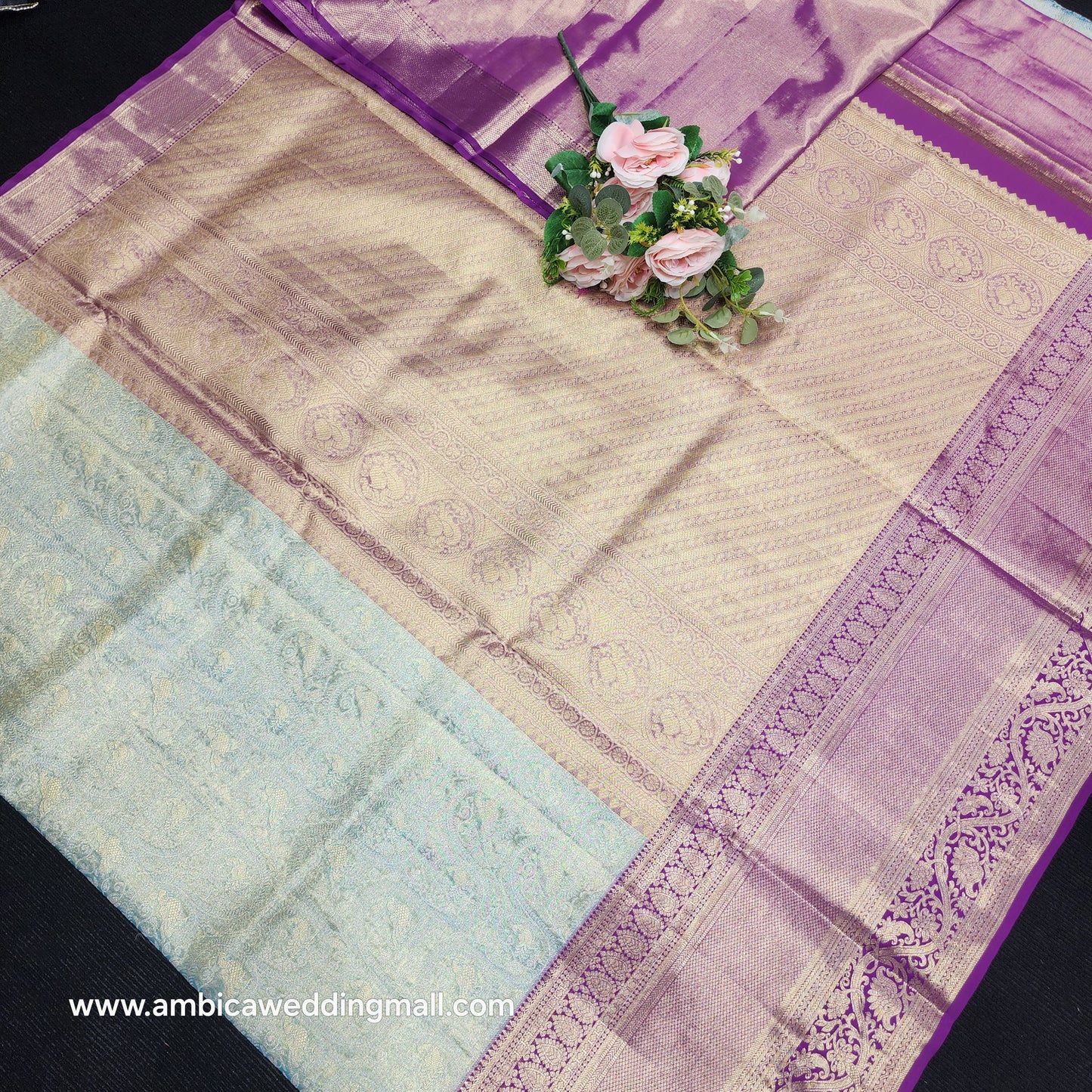 Pure Tissue Powerloom Bridal Kanchi Pattu Saree😍✨️