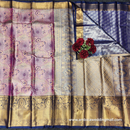 Kanchi Pattu 2gram gold mix pattu saree