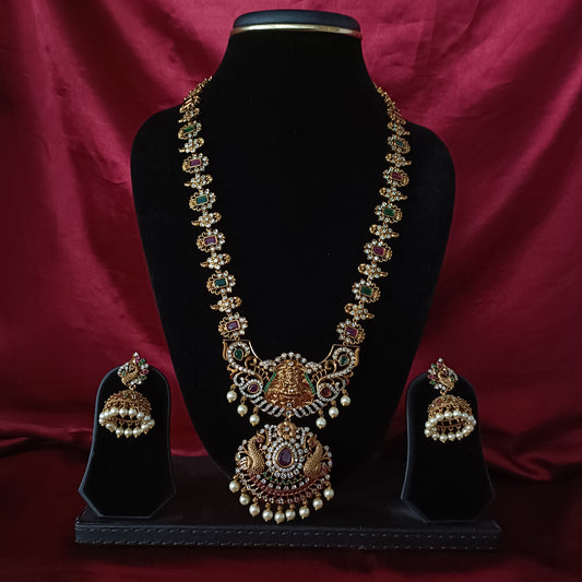 Beautiful Nakshi Long Necklace