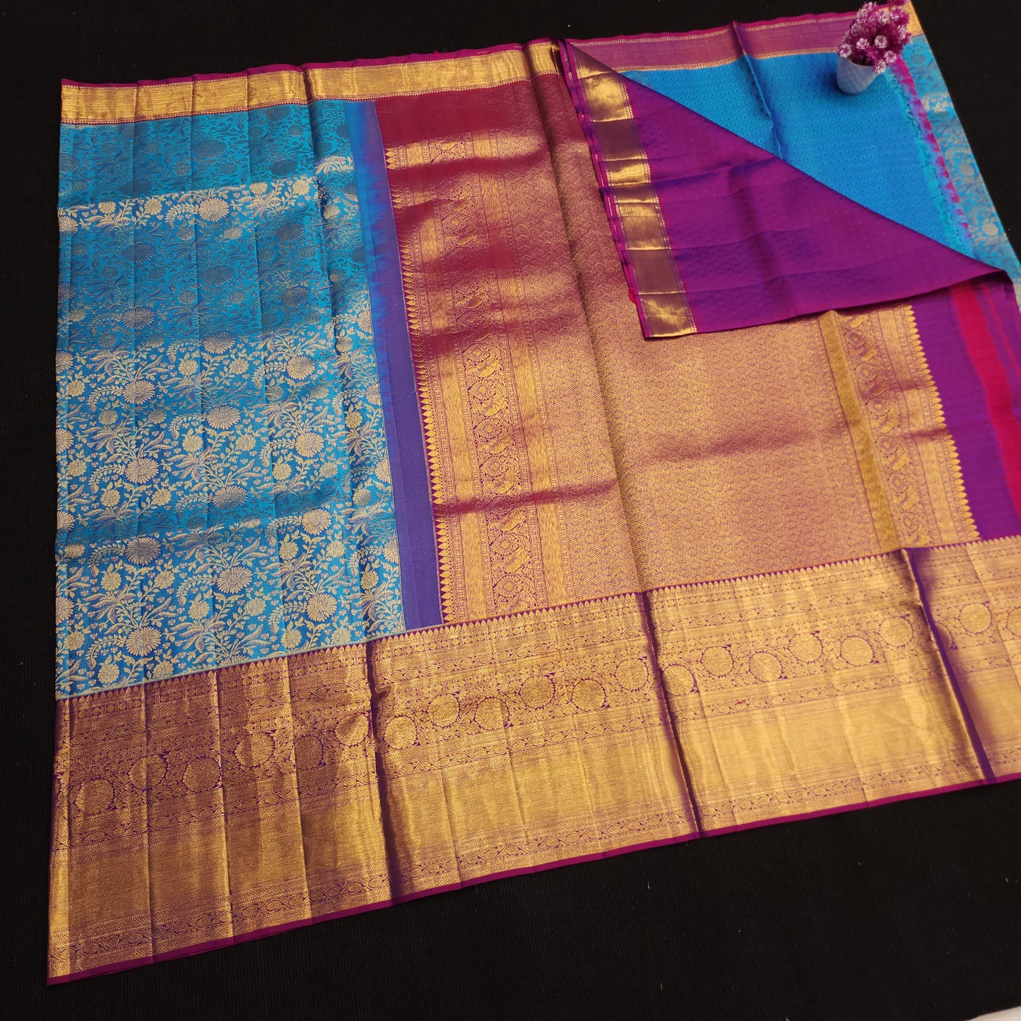 Pure Handloom Resham Kanchi Pattu Sarees 😍✨️