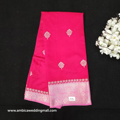 Raw Mango Banaras Pattu Sarees