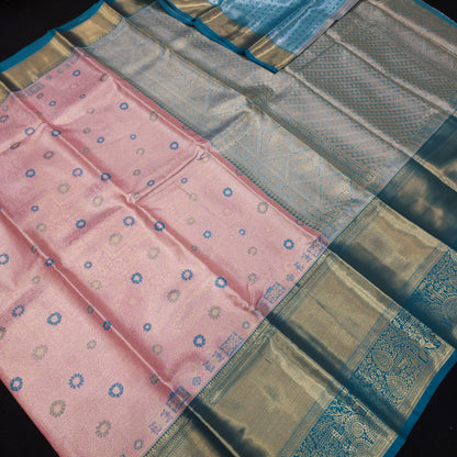 Semi Kanchi Pattu Tissue Sarees