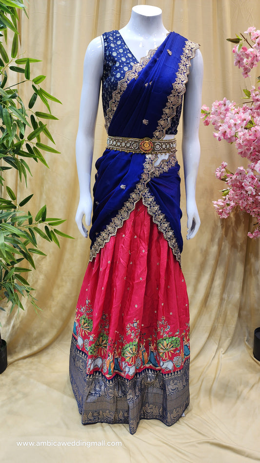 Free Size, Half Saree Collection ✨