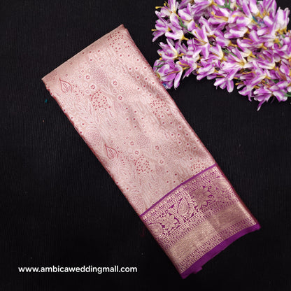 1 Gram Gold zari Tissue pattu saree✨️