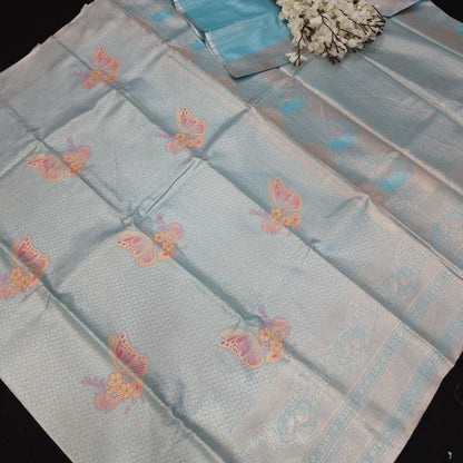 Skirt Border Kanchi Pattu Saree