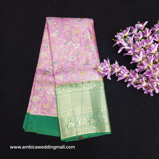Kanchi Pattu Mix Lehengas [Free Size]