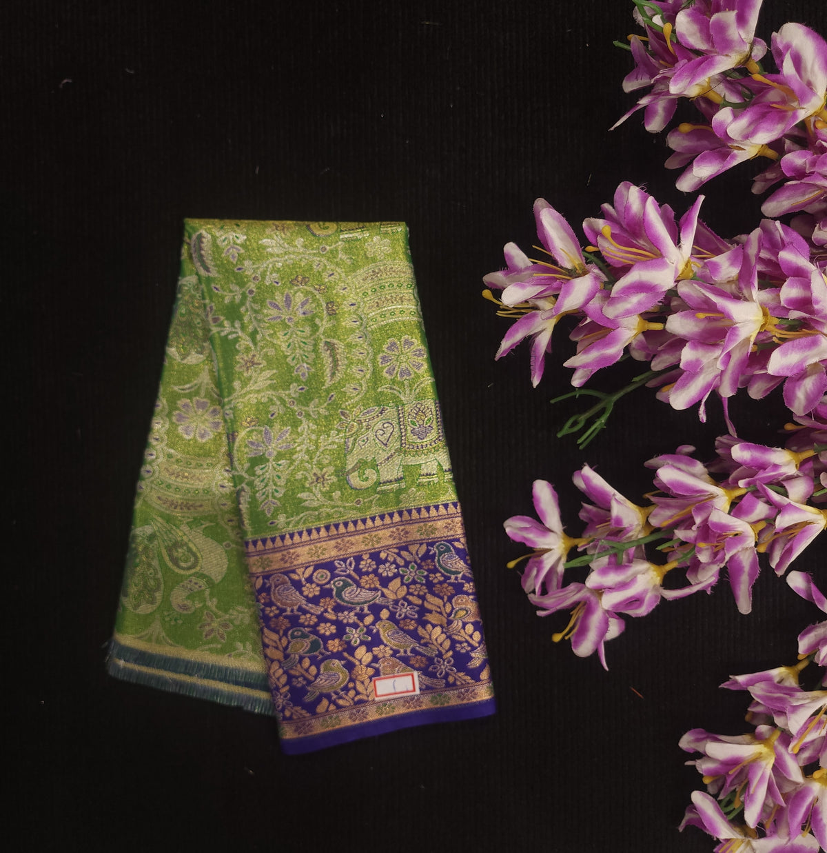 Kanchi Pattu Mix Lehengas [0 To 1.5 Years]