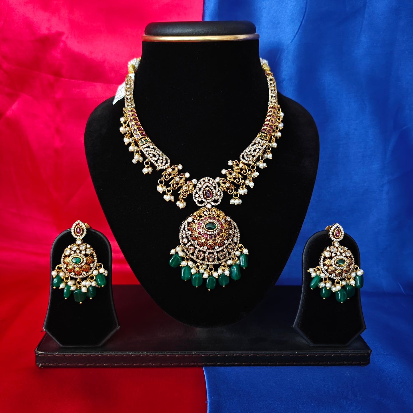 Beautiful Jadau Kundan Kante Necklace