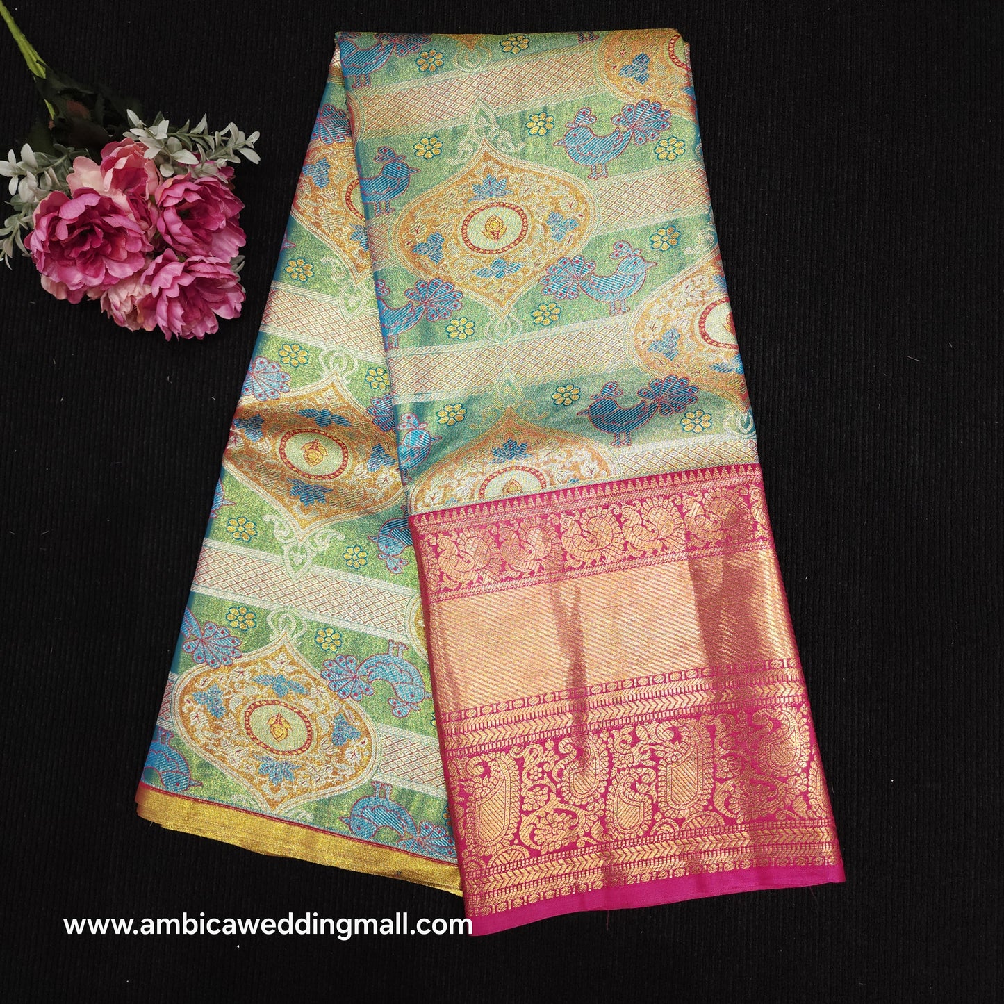 Kanchi Pattu Mix Lehengas [Free Size]
