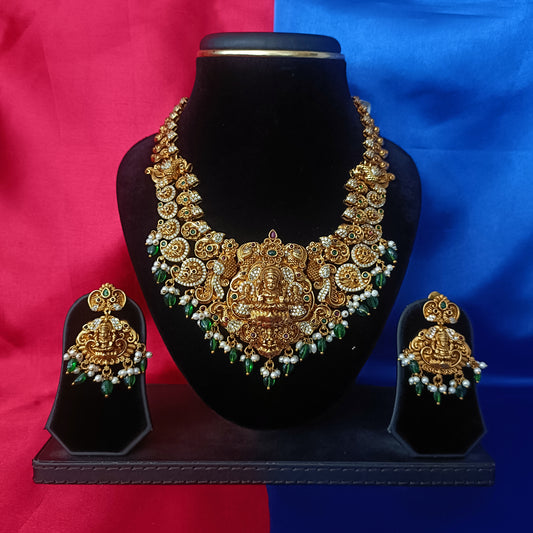 Beautiful Nakshi Short Necklace