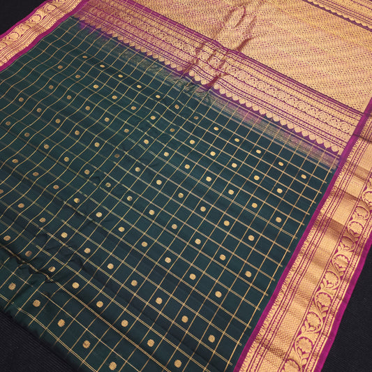 Gadwal Sico Pattu Handloom Sarees