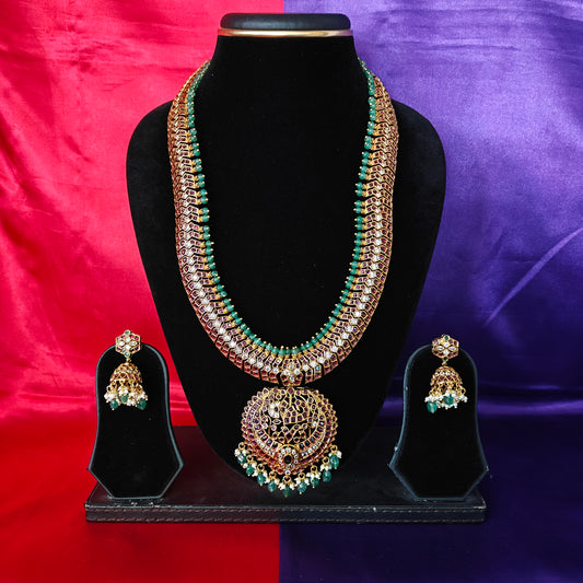 Beautiful Jadau Kundan Long Necklace