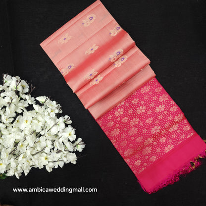 Kanchi Pattu Handloom Butta Saree