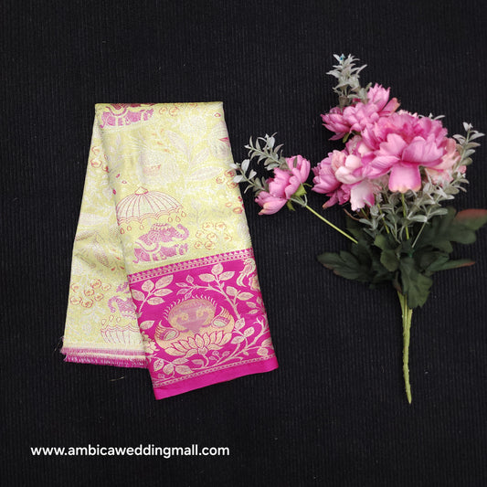 Kanchi Pattu Mix Lehengas [0 To 1.5 Years]
