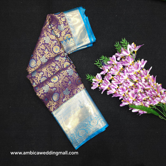 2 Gram gold zari semi kanchi pattu sarees ✨️