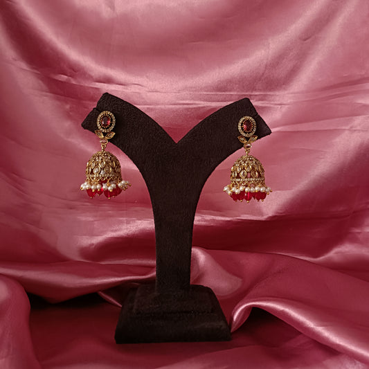 Elegant Bridal Wear Jhumkas