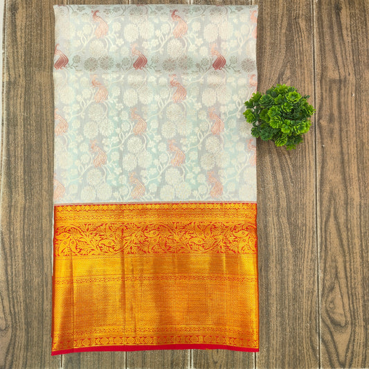 Pure Resham Bridal Kanchi Pattu Handloom Saree