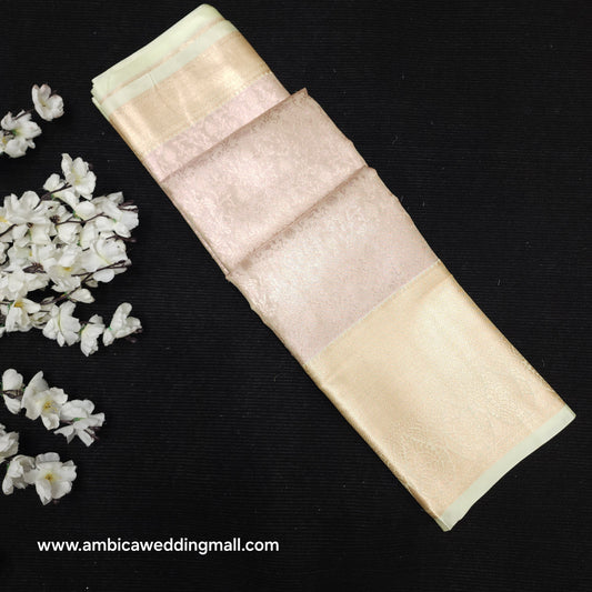 Semi Kanchi Pattu Pastel Sarees💫