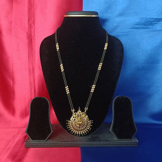 Beautiful Black Beads Long