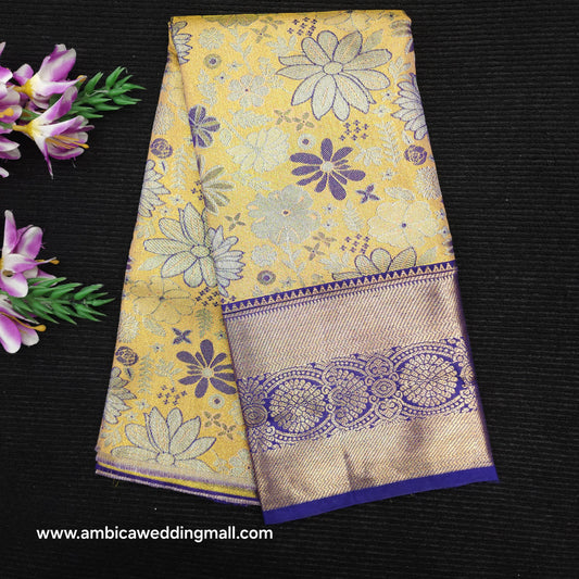 Buy Stunning Kanchi pattu mix paitani Lehenga [2 To 5 Years]