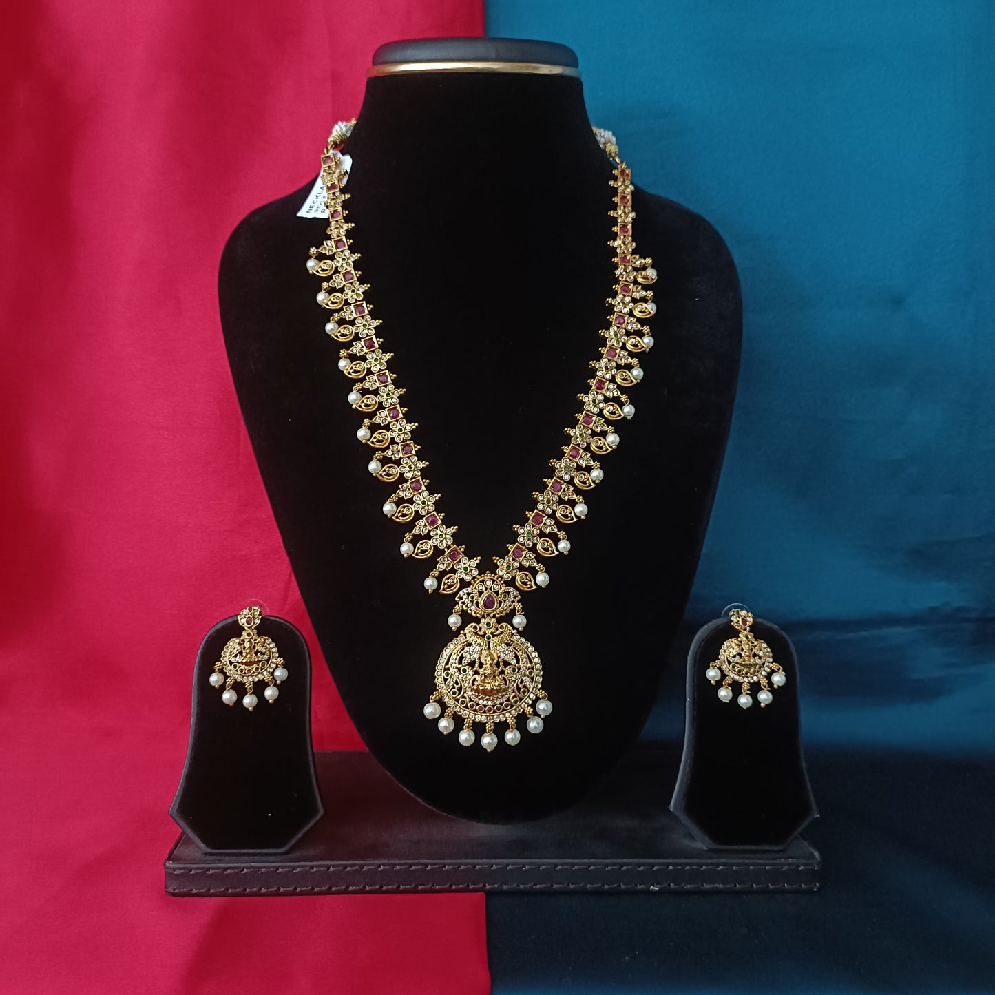 Beautiful Nakshi Long Necklace