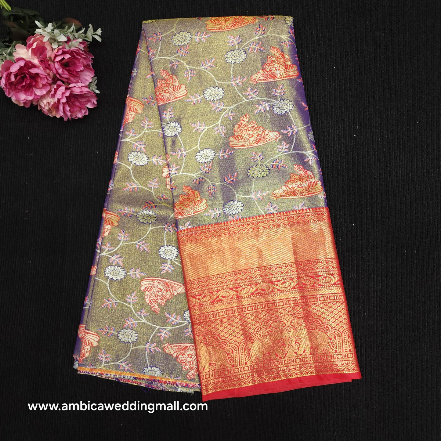 Kanchi Pattu Mix Lehengas [Free Size]