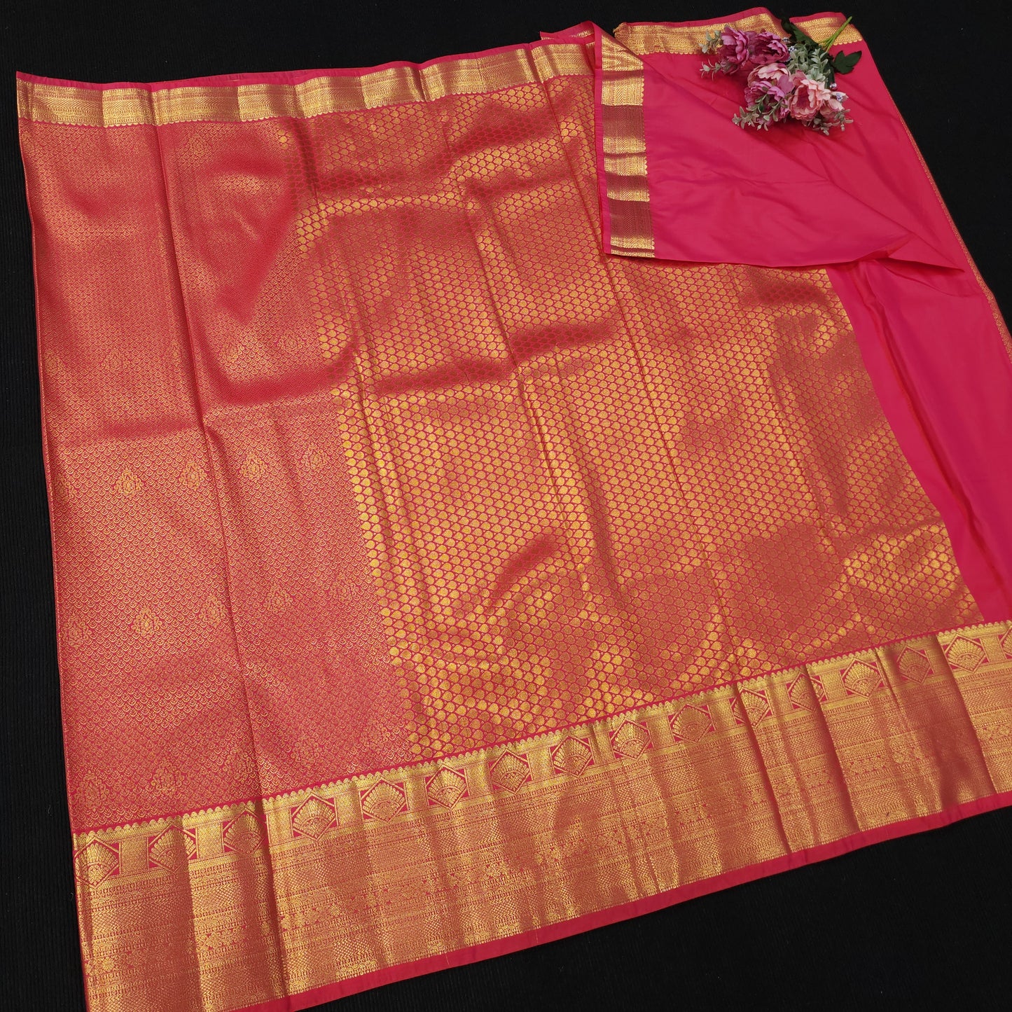 Resham Self Kanchi Pattu Sarees 😍✨️