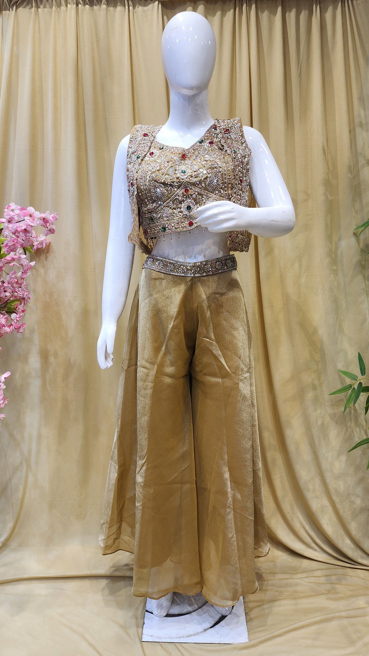 Fancy Sharara Dress [L Size]