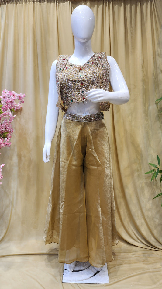 Fancy Sharara Dress [L Size]
