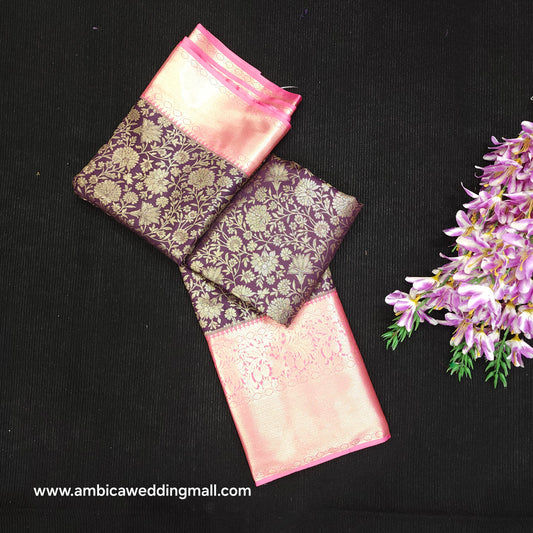 Resham Mix Kanchi Pattu Sarees