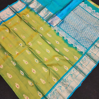 Kanchi Pattu Handloom Butta sarees ✨️