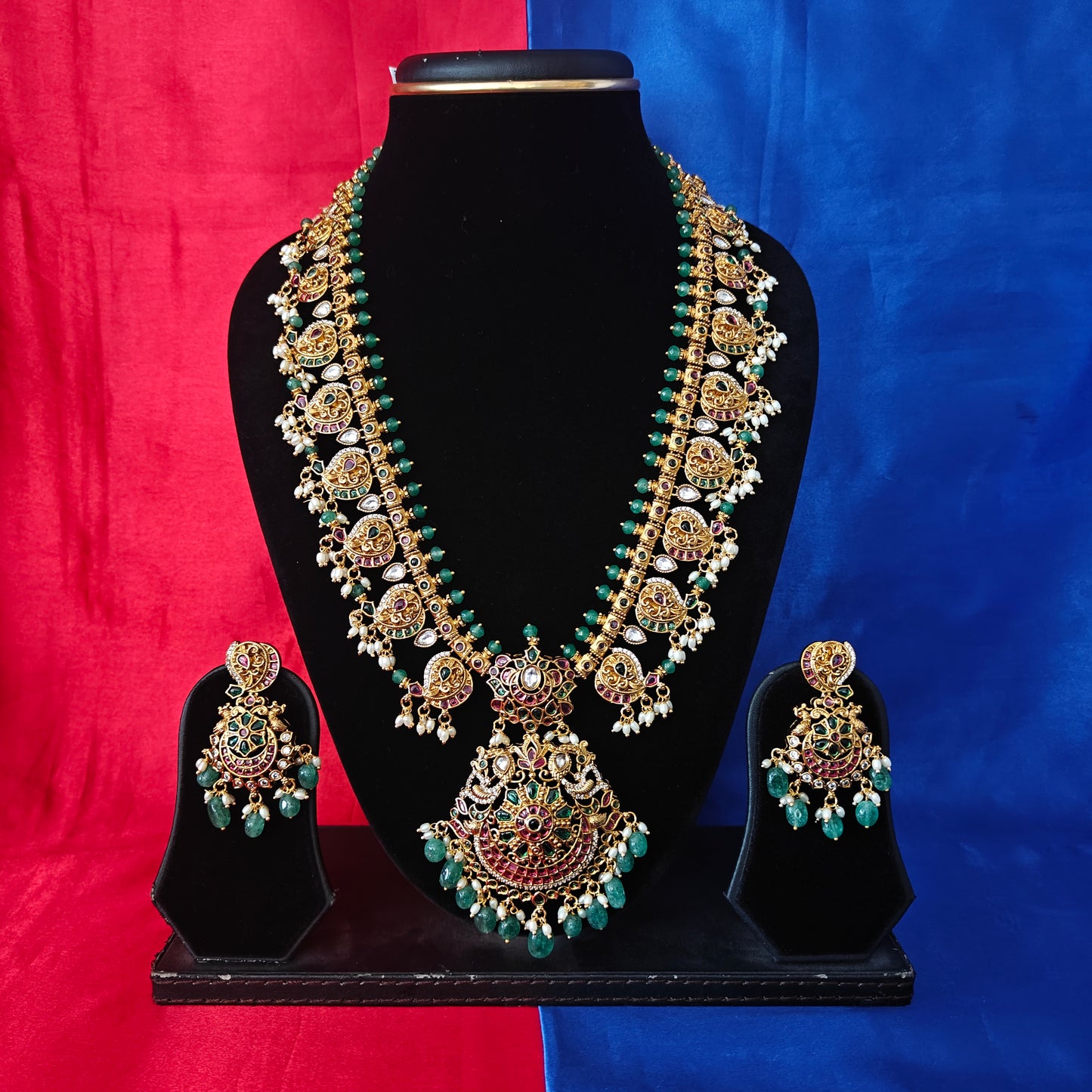 Beautiful Jadau Kundan Long Necklace