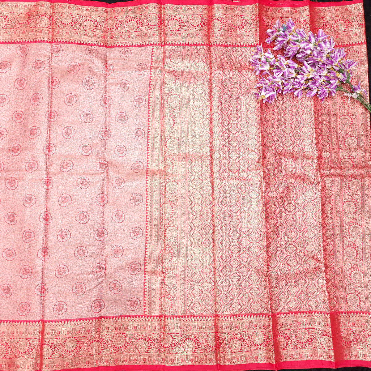 1 Gram Gold zari Tissue pattu saree✨️