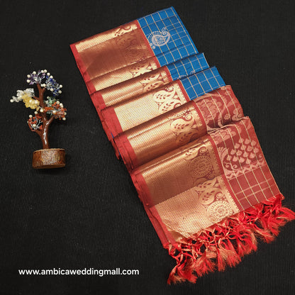 Kanchi Pattu Handloom Butta sarees ✨️