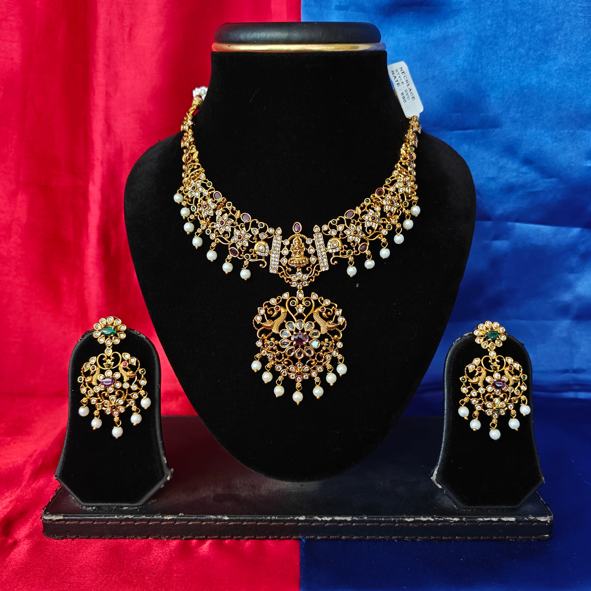 Beautiful Nakshi Short Necklace