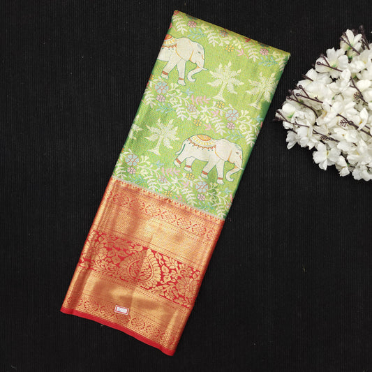 Kanchi Pattu Mix Lehengas [Free Size]