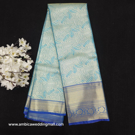 ✨️Kanchi pattu semi one gram gold saree✨️