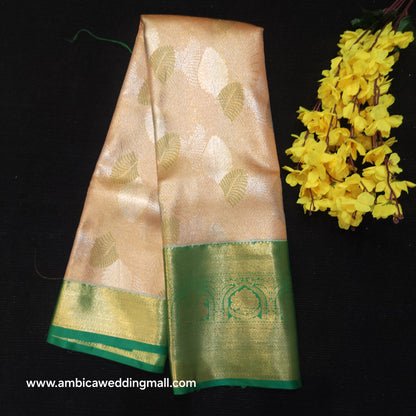 Semi Kanchi Pattu Tissue Sarees