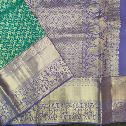 Pure Resham Bridal Kanchi Pattu Handloom Saree