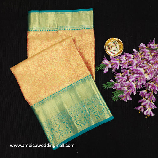 Pure Handloom Kanchi Pattu Bridal Saree
