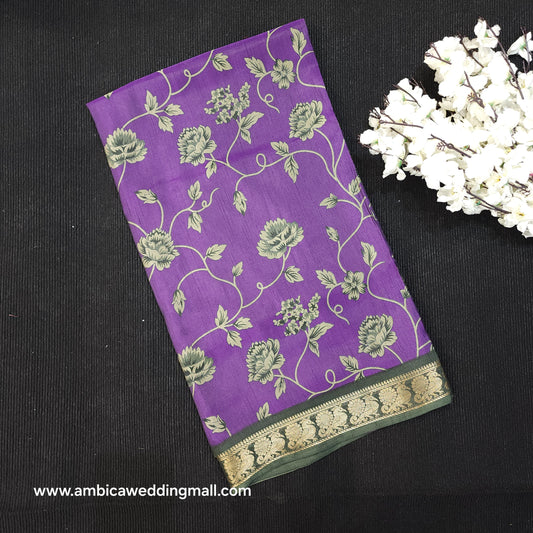 Kalamkari Dola Silk Saree