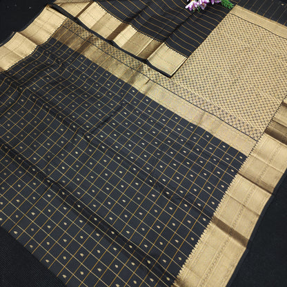 Vintage Handloom Light Weight Kanchi Butta Sarees