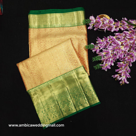Pure Handloom Kanchi Pattu Bridal Saree