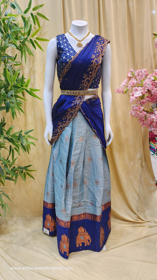 Free Size, Half Saree Collection ✨