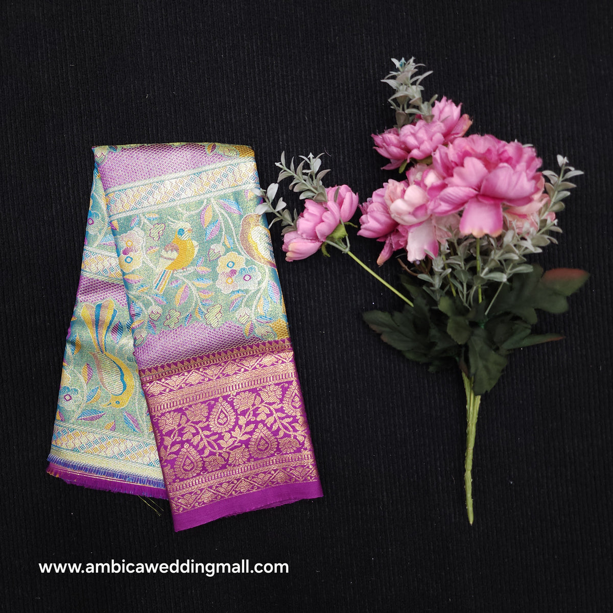 Kanchi Pattu Mix Lehengas [0 To 1.5 Years]