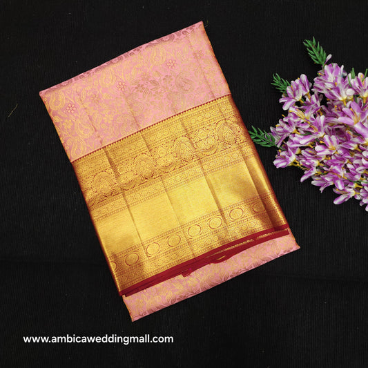 Bridal Resham Pure Handloom Kanchi Sarees