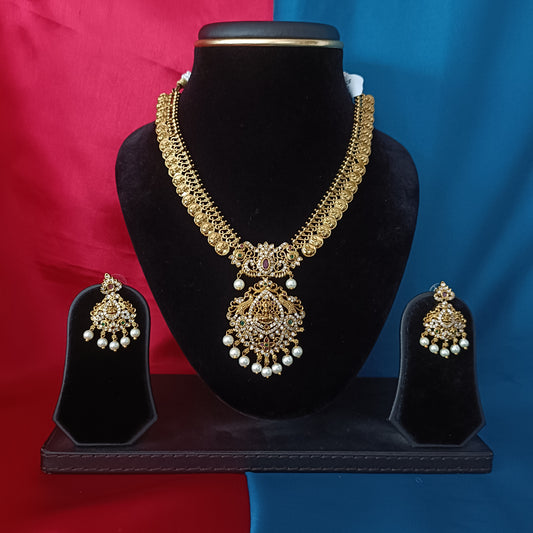 Beautiful Nakshi Short Necklace
